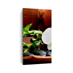 Obraz na plátne - Oddajte sa dotyku prírody - 45x80 cm