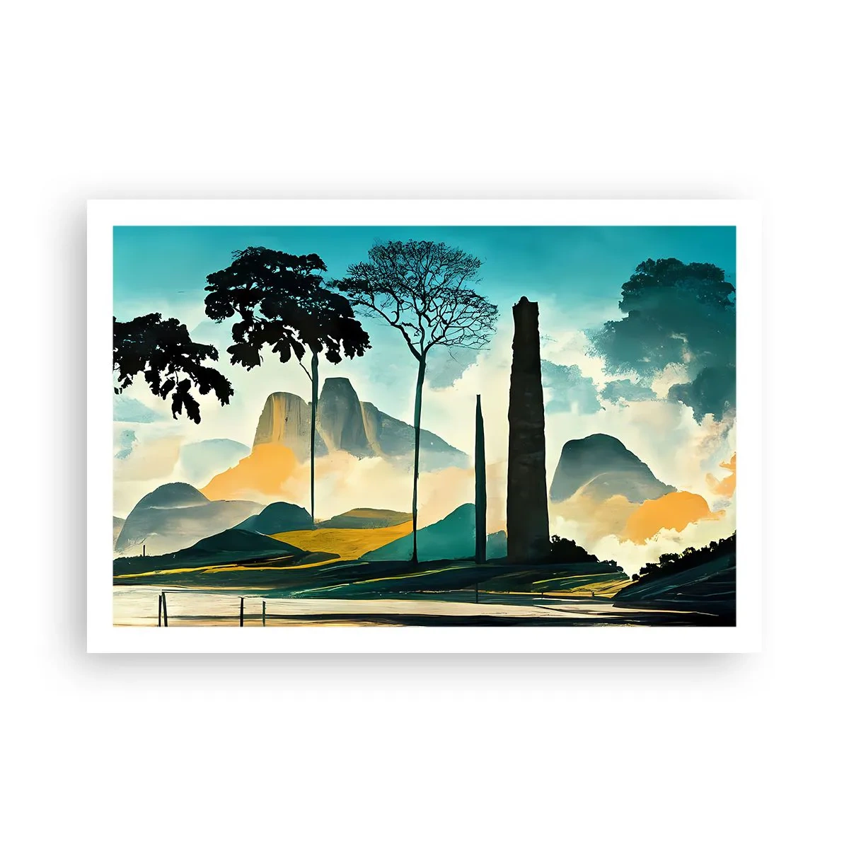 Plagát - Vyššie a vyššie - 91x61 cm