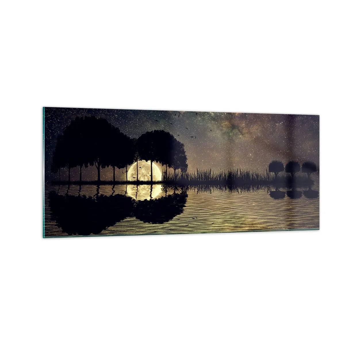 Obraz na skle - Noc na konci sveta - 100x40 cm