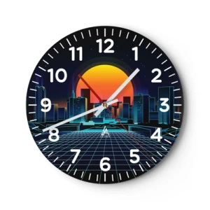 Nástenné hodiny - Stále chcete do reálu? - 40x40 cm