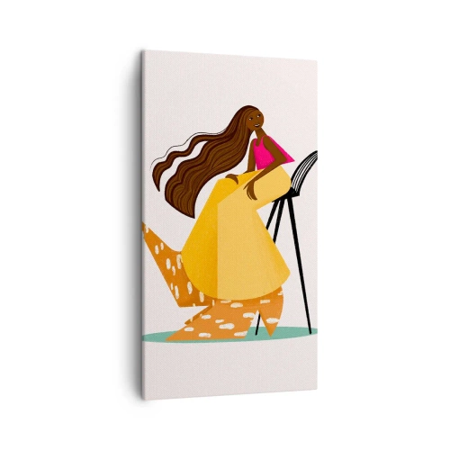 Obraz na plátne - Móda je tiež zábava - 45x80 cm