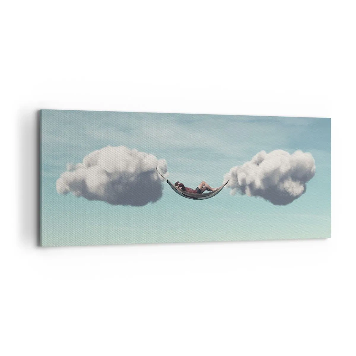 Obraz na plátne - Blaženosť okamihu - 100x40 cm