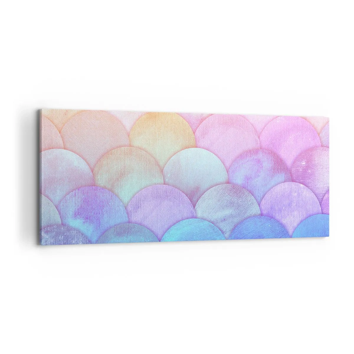 Obraz na plátne - Perleťová šupina - 100x40 cm