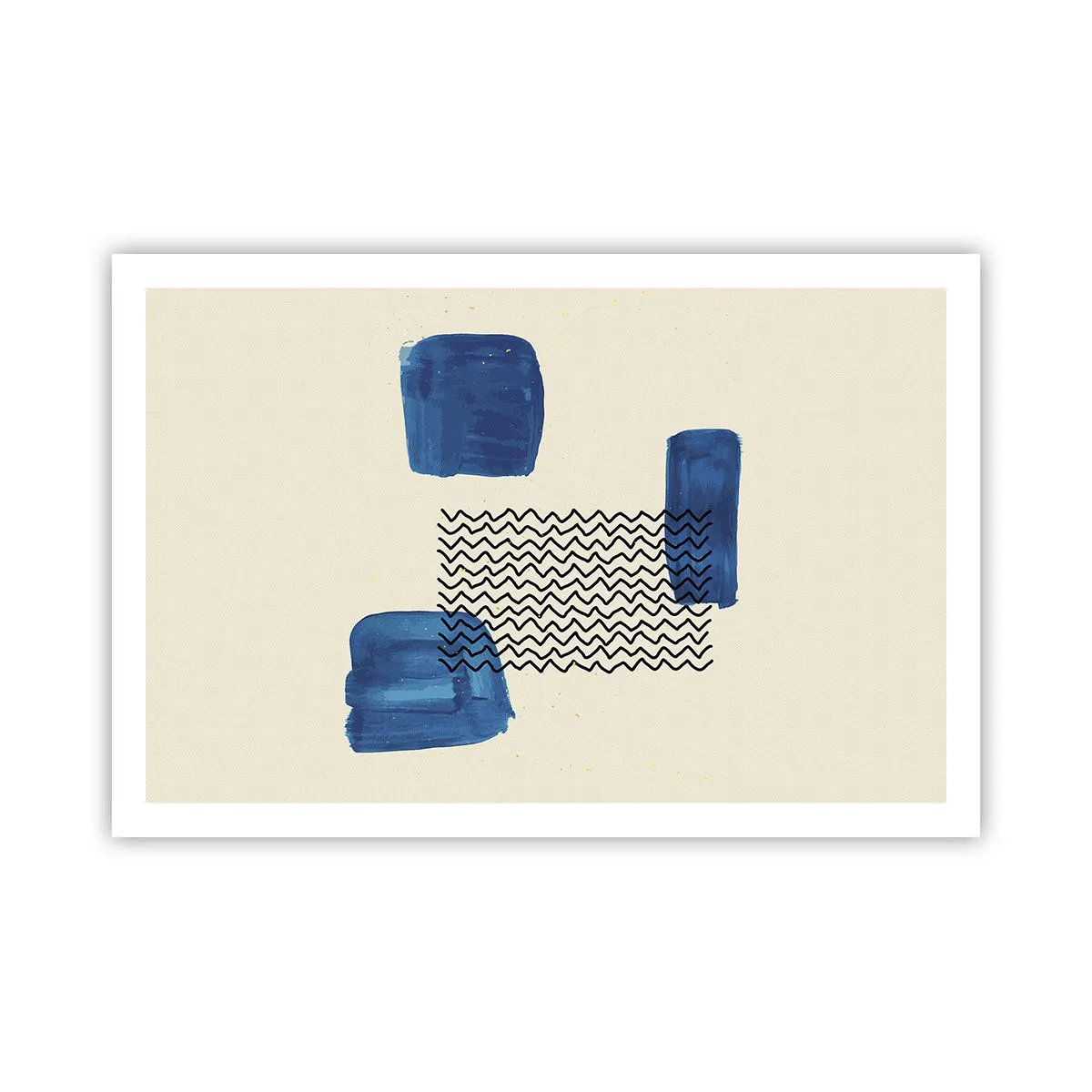 Plagát - Abstraktné kvarteto - 91x61 cm