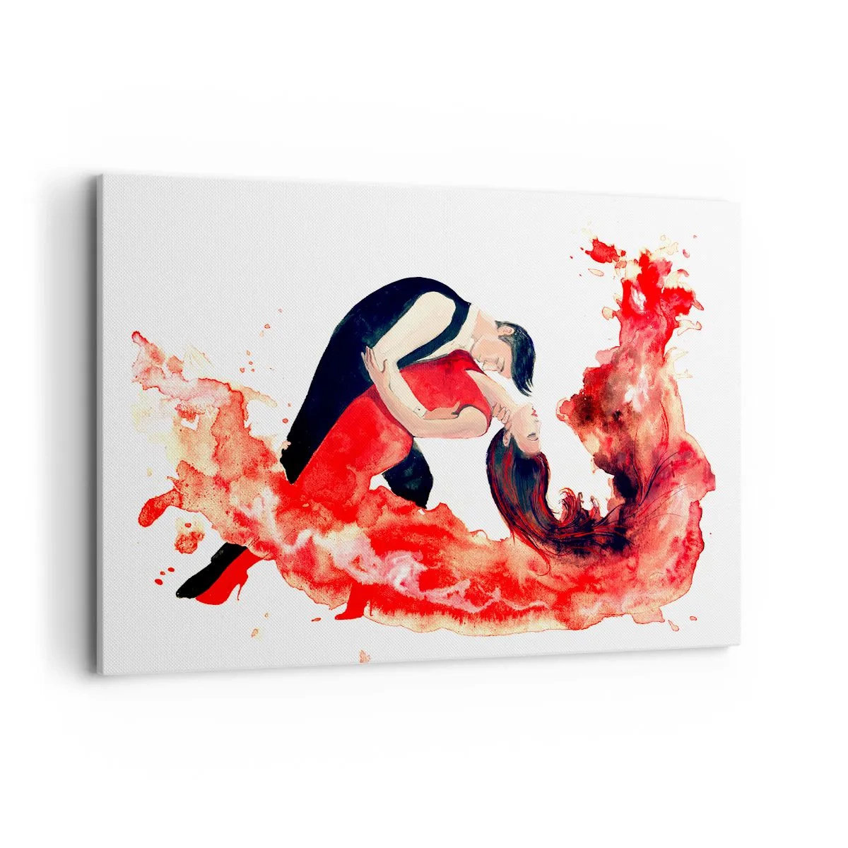 Obraz na plátne - Tango - zmyselná vlna - 120x80 cm