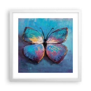 Plagát v bielom ráme - V celej svojej kráse - 40x40 cm