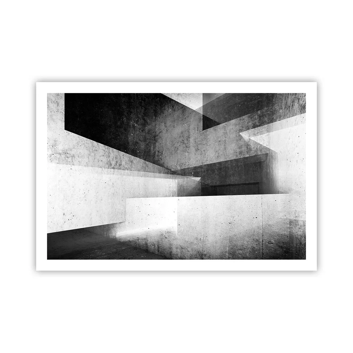 Plagát - Štruktúra priestoru - 91x61 cm
