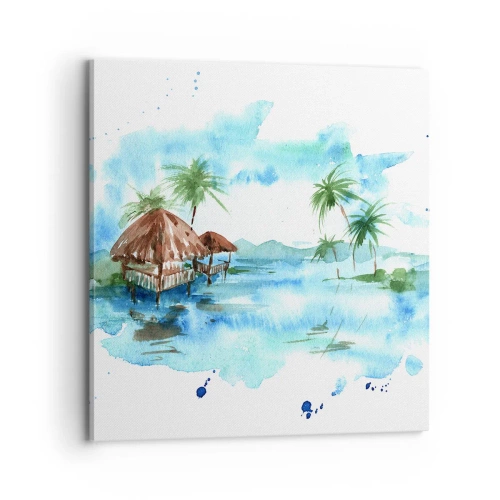 Obraz na plátne - Niekde v Pacifiku - 70x70 cm