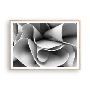 Plagát v ráme zo svetlého duba - Deje sa vo vesmíre - 100x70 cm