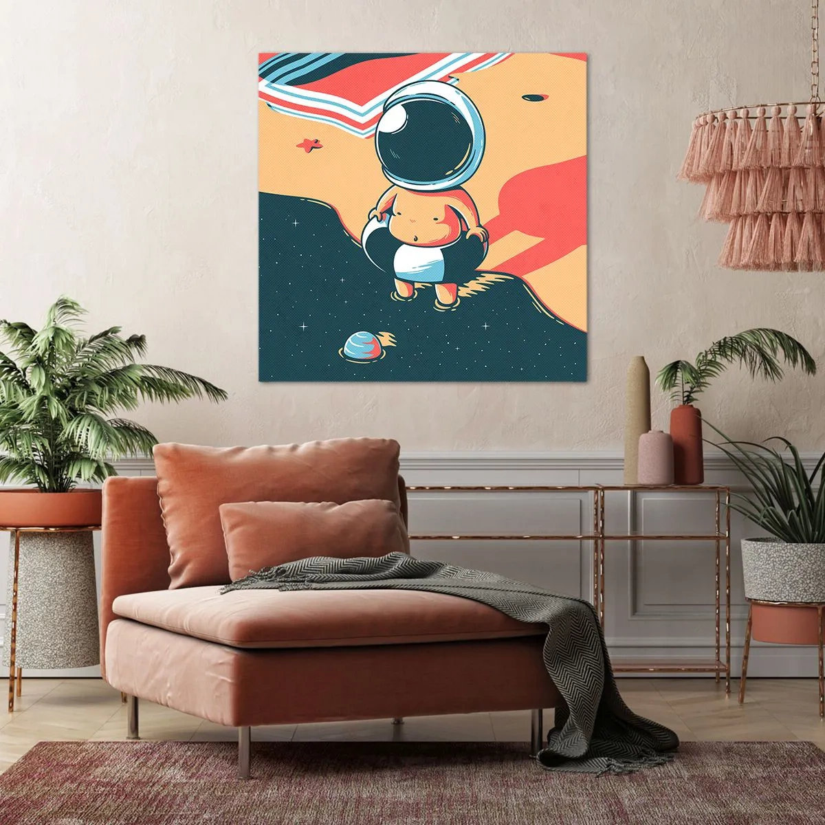 Obraz na plátne - Z iného pohľadu - 40x40 cm