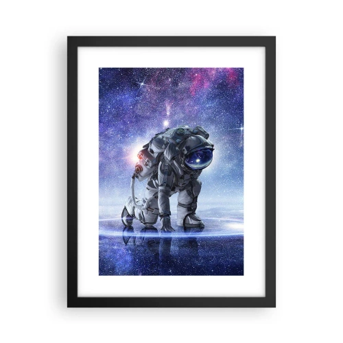 Plagát v čiernom ráme - Hviezdne nebo nado mnou - 30x40 cm
