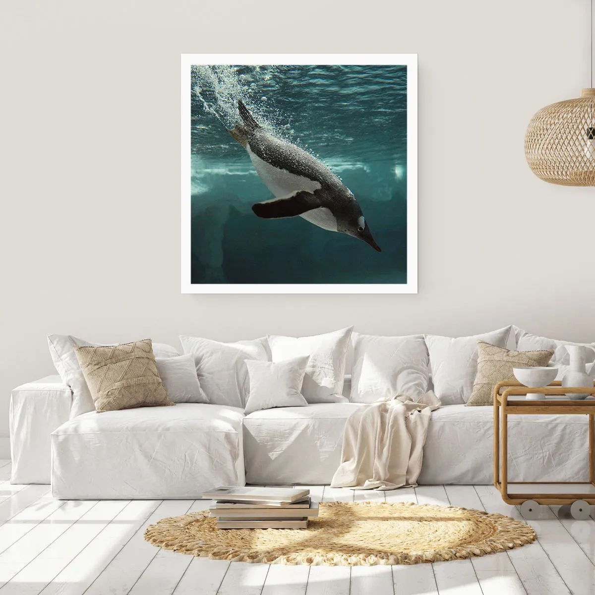 Plagát - Vitajte v mojom svete - 40x40 cm