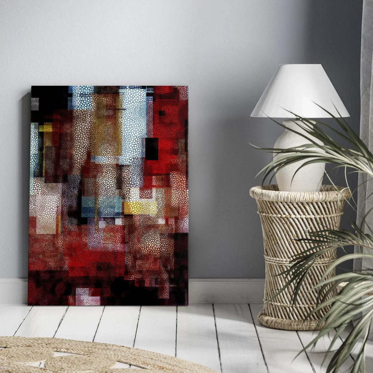 Obraz na plátne - Chaos a zmätok - 55x100 cm