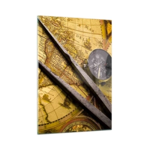 Obraz na skle - Kde sú tie poklady? - 50x70 cm