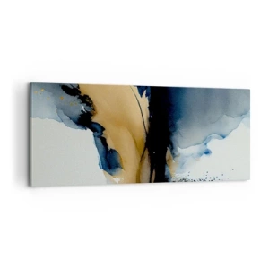Obraz na plátne - Za závojom - 100x40 cm