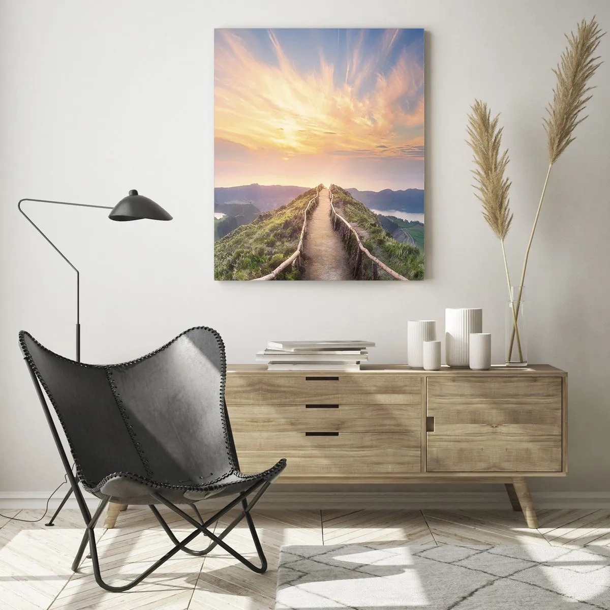 Obraz na skle - Blízko neba - 50x70 cm