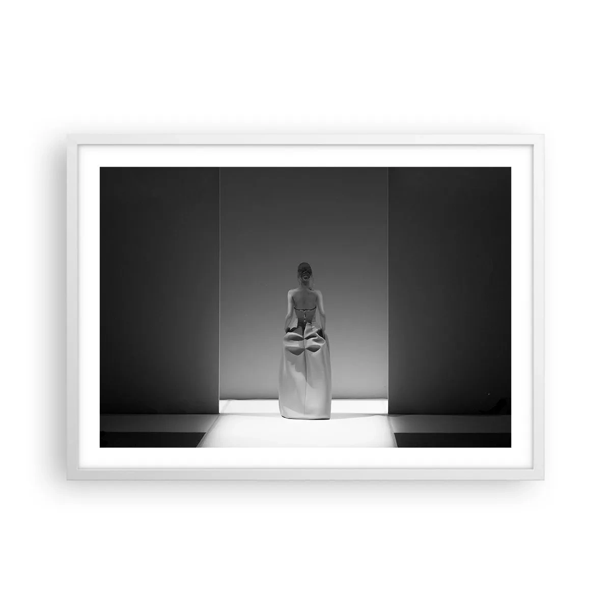 Plagát v bielom ráme - Rafinovaná jednoduchosť - 70x50 cm