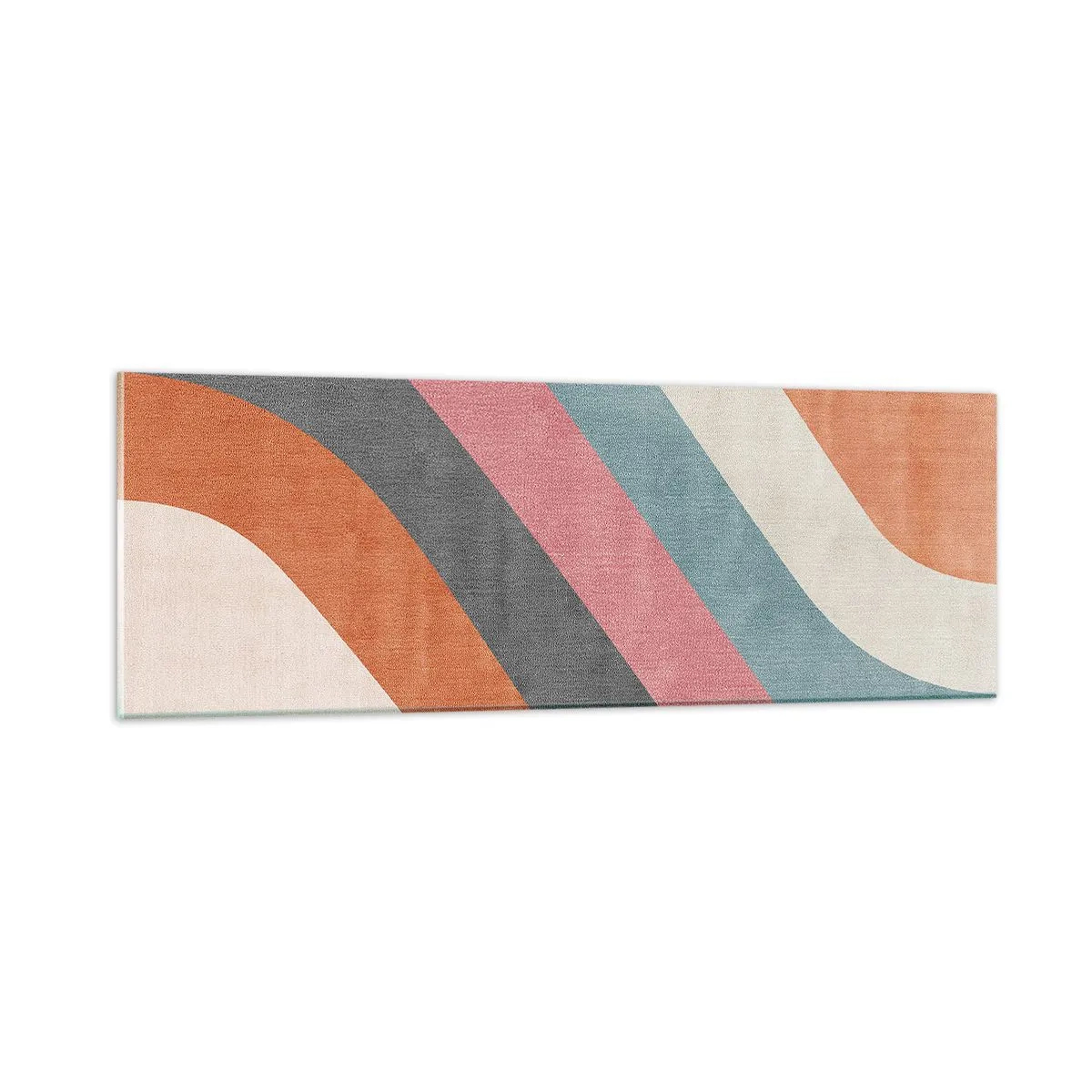 Obraz na skle - Diagonálna kompozícia – pohyb - 90x30 cm