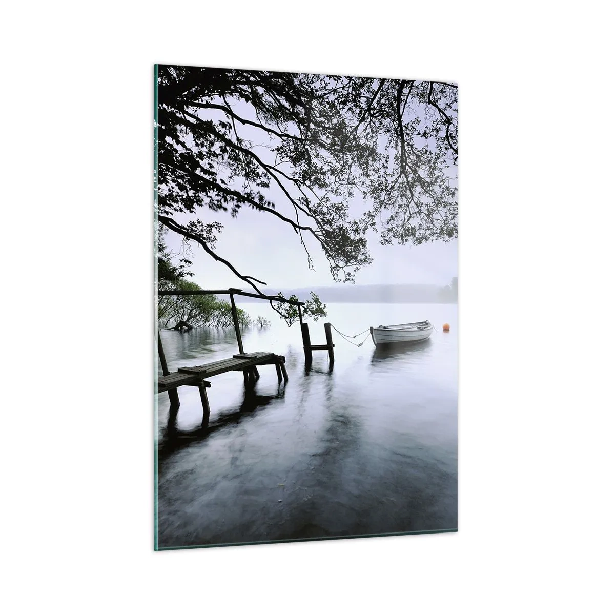 Obraz na skle - Už odpočívaš - 50x70 cm