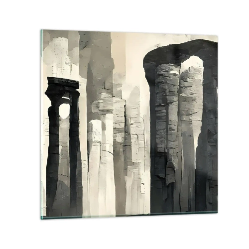 Obraz na skle - Majestátnosť starožitnosti - 50x50 cm