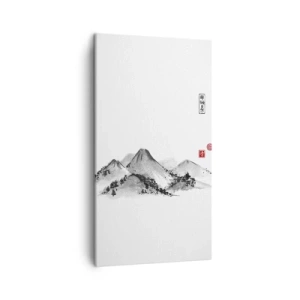 Obraz na plátne - Za hranicou vzdialenosti - 45x80 cm