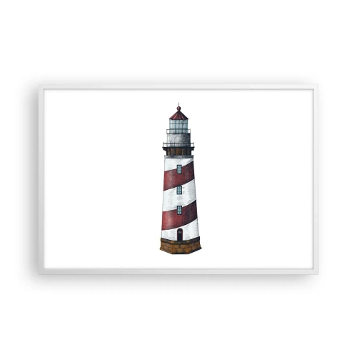 Plagát v bielom ráme - Vždy na stráži - 91x61 cm