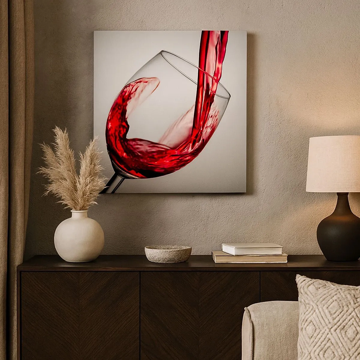 Obraz na plátne - Farba - pohyb - zvuk - 30x30 cm