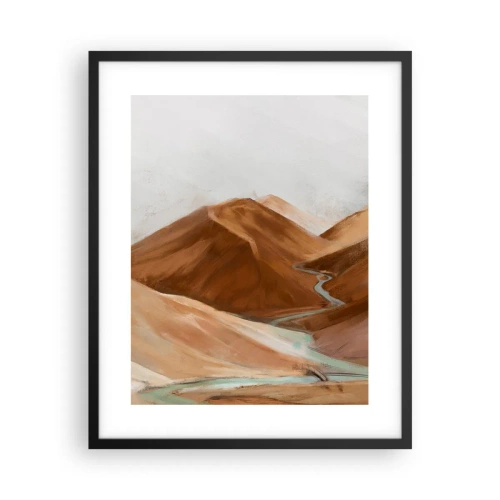 Plagát v čiernom ráme - K prameňu - 40x50 cm