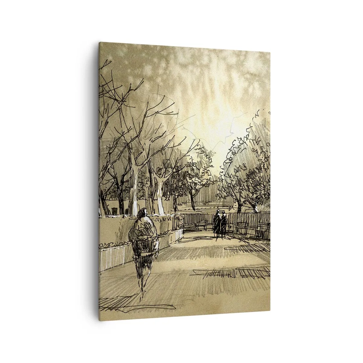 Obraz na plátne - Pierkom zastavený okamih - 70x100 cm