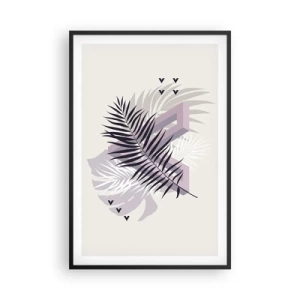 Plagát v čiernom ráme - Tieň tieňa - 61x91 cm