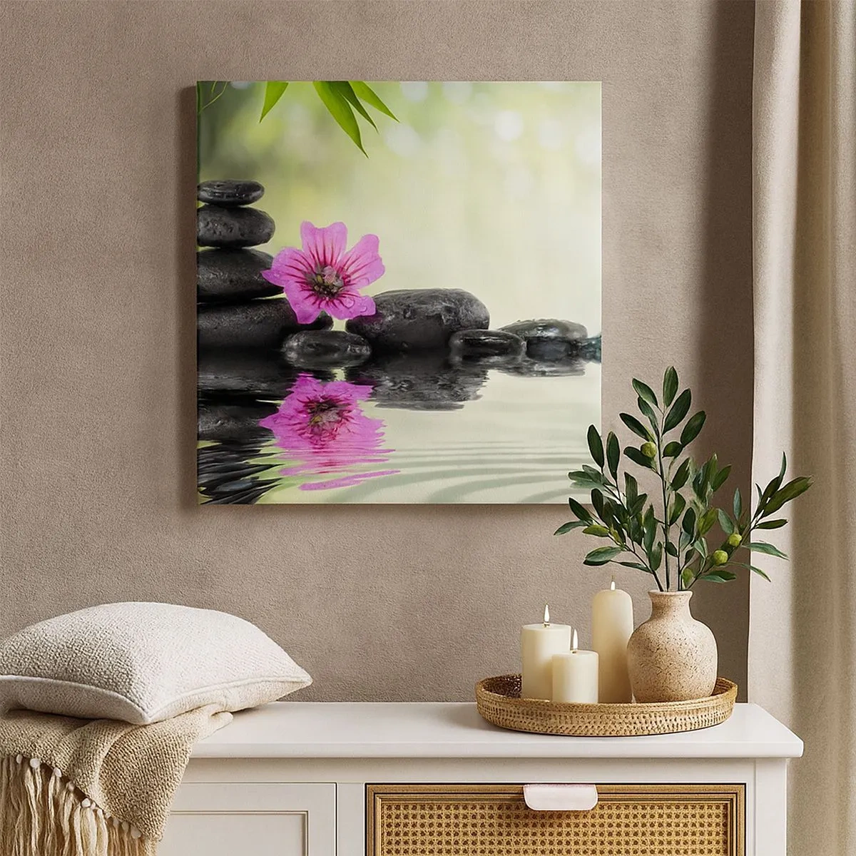 Obraz na plátne - Čas pre dušu - 30x30 cm