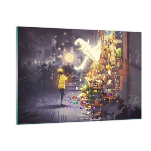 Obraz na skle - Kúzla existujú - 120x80 cm