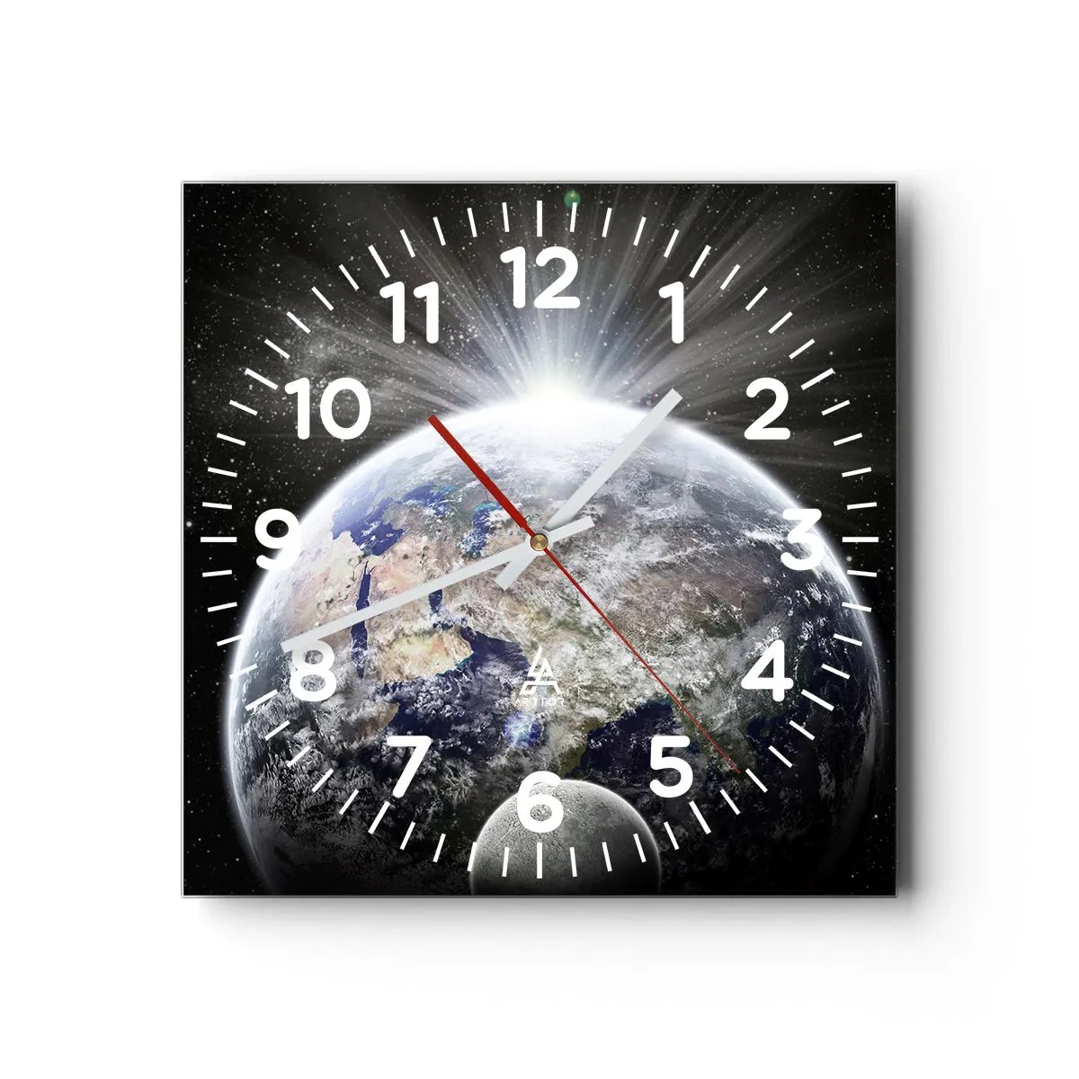 Nástenné hodiny - V plnom lesku - 40x40 cm