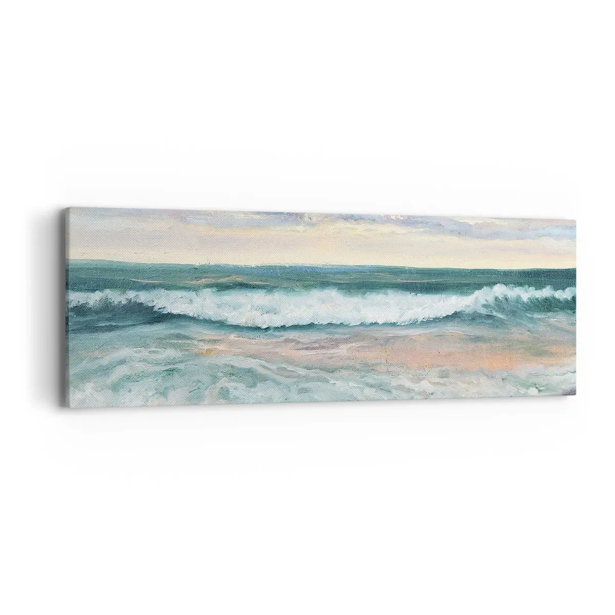 Obraz na plátne - Tu uhladíš dušu - 90x30 cm