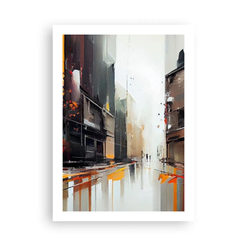 Plagát - Daždivý deň - 50x70 cm