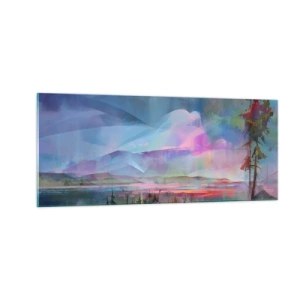 Obraz na skle - Pod priateľským nebom - 100x40 cm
