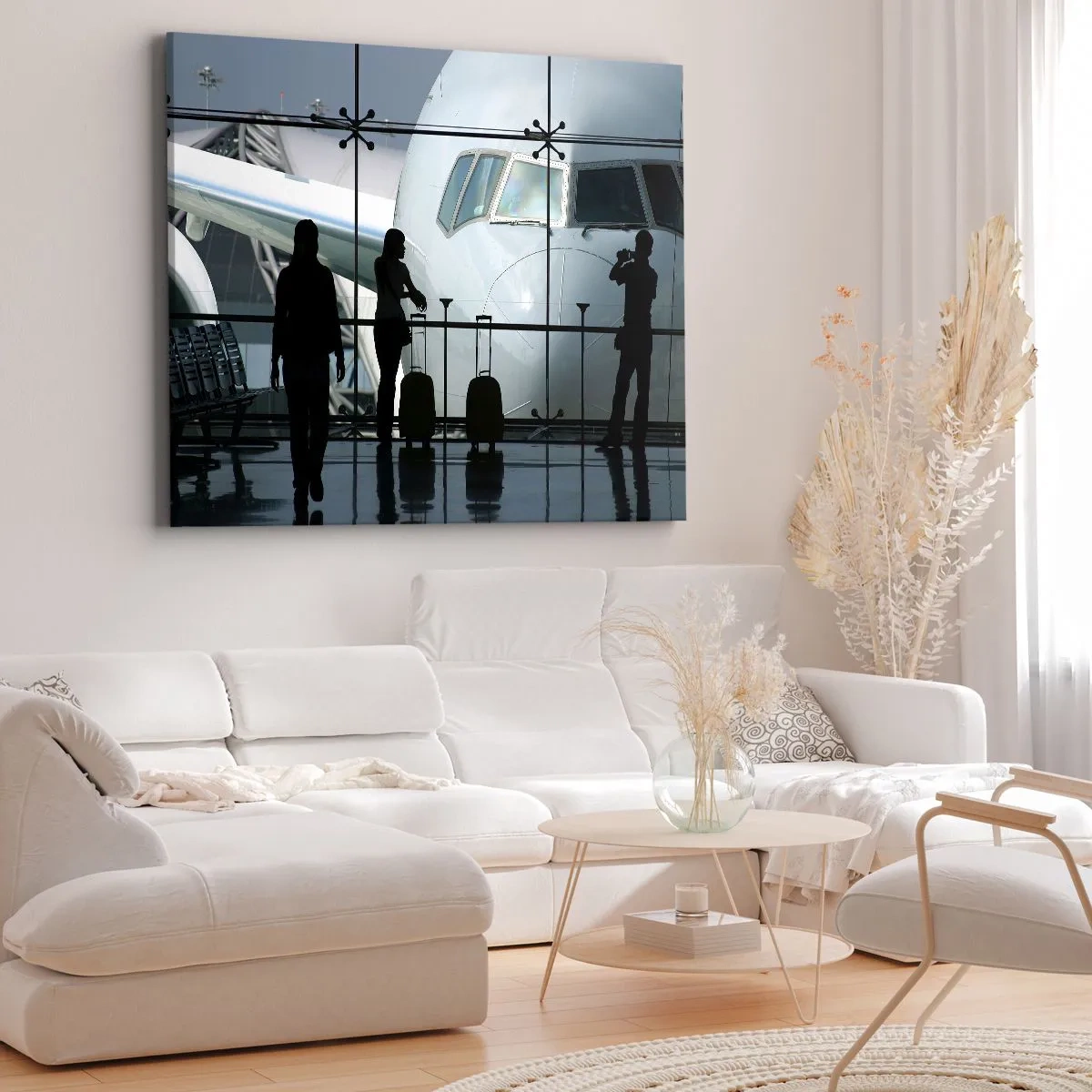 Obraz na plátne - Vis a vis na letisku  - 120x80 cm