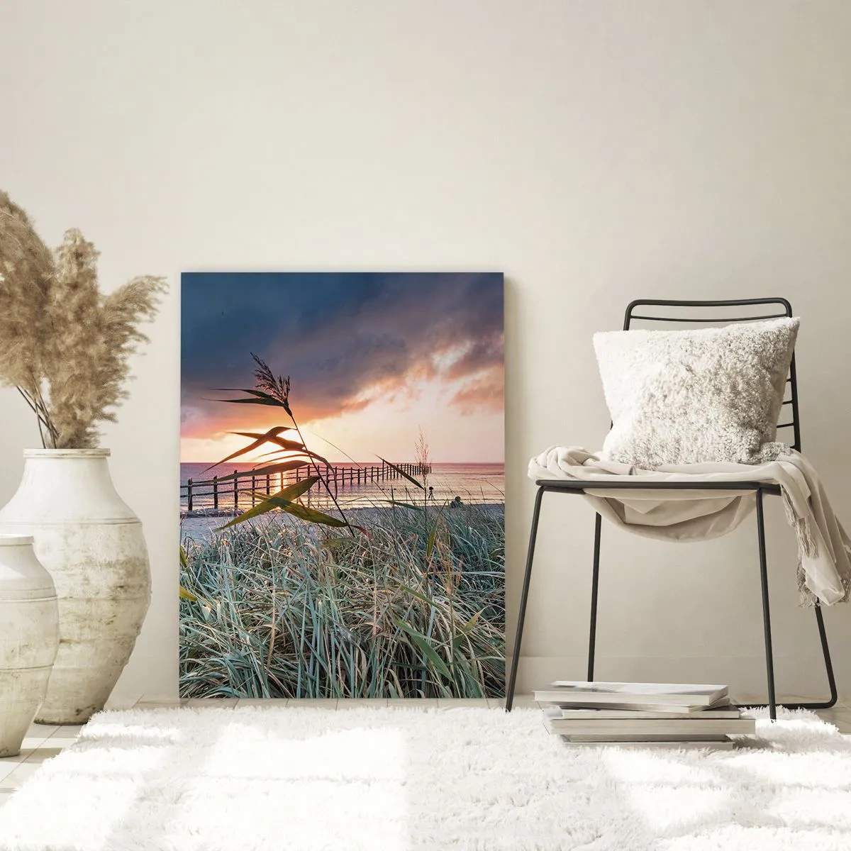 Obraz na skle - Neodviate vetrom - 50x70 cm