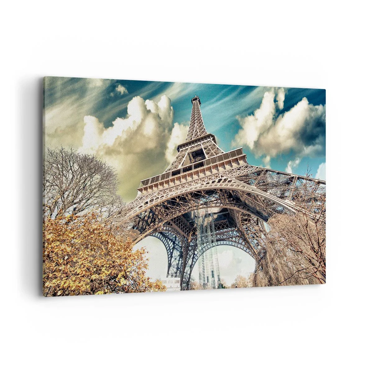 Obraz na plátne - A na jeseň v Paríži… - 120x80 cm