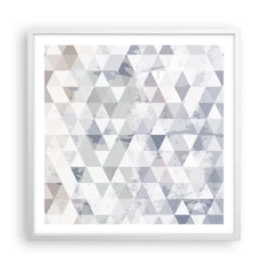 Plagát v bielom ráme - V rytme na tri - 60x60 cm