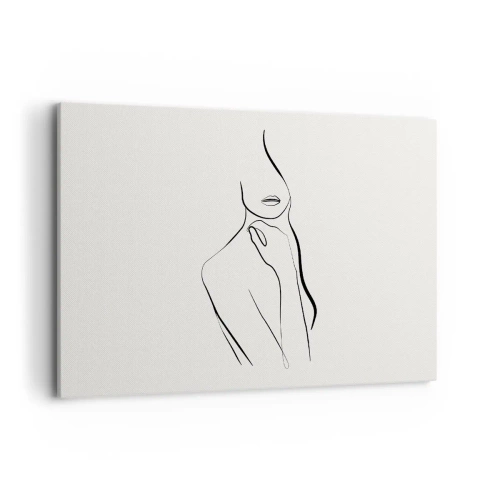 Obraz na plátne - Vlna melanchólie - 120x80 cm