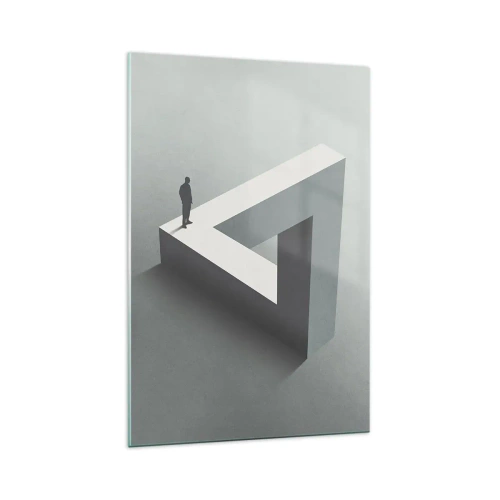 Obraz na skle - A predsa je to možné - 70x100 cm