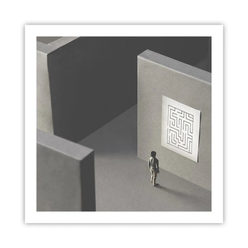 Plagát - Kde to ale som? - 60x60 cm