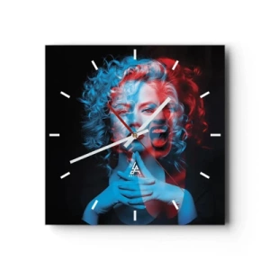 Nástenné hodiny - Alter ego - 30x30 cm