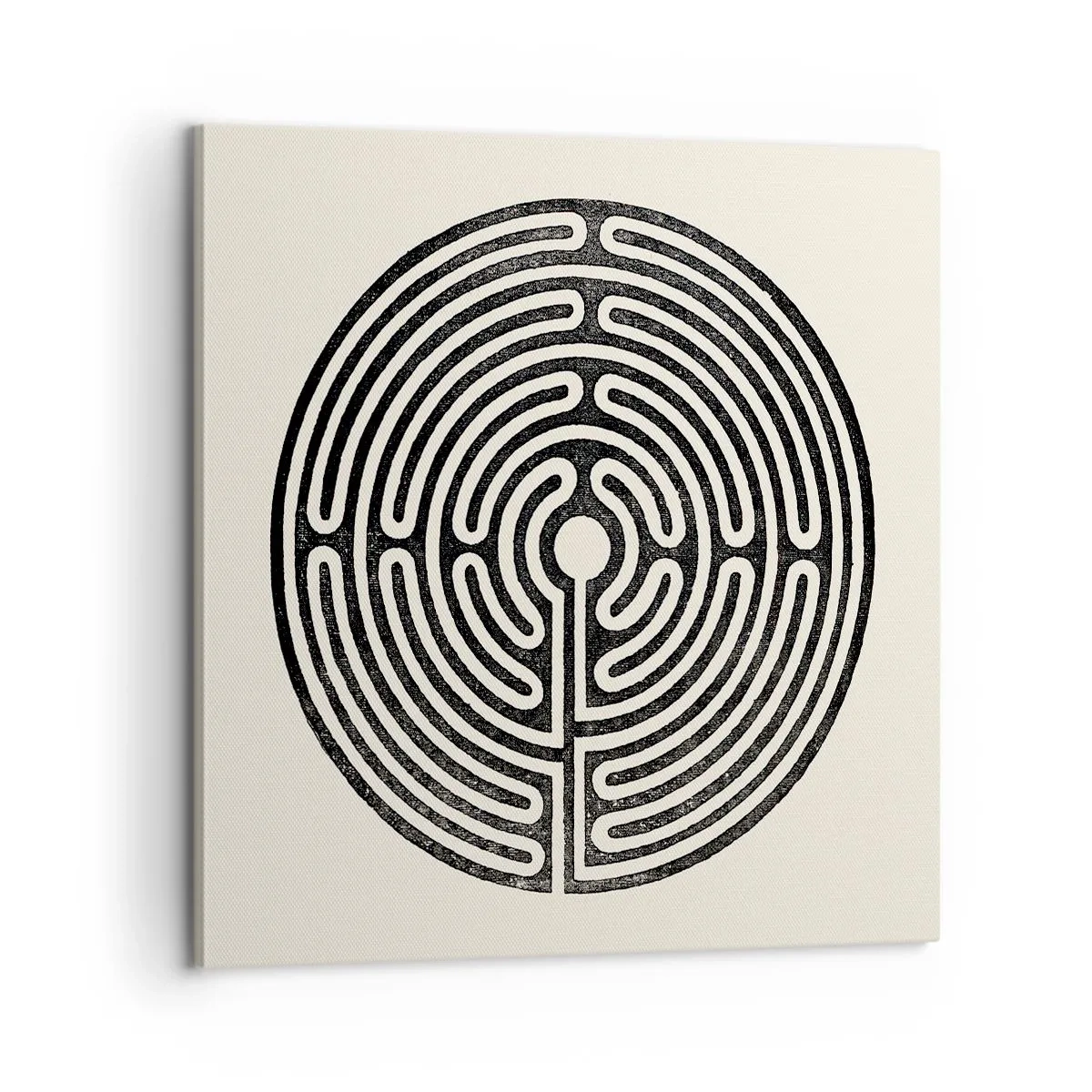 Obraz na plátne - Tajomný poriadok - 60x60 cm