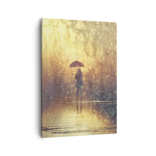 Obraz na plátne - Cítim, že sa na mňa niekto pozerá - 50x70 cm