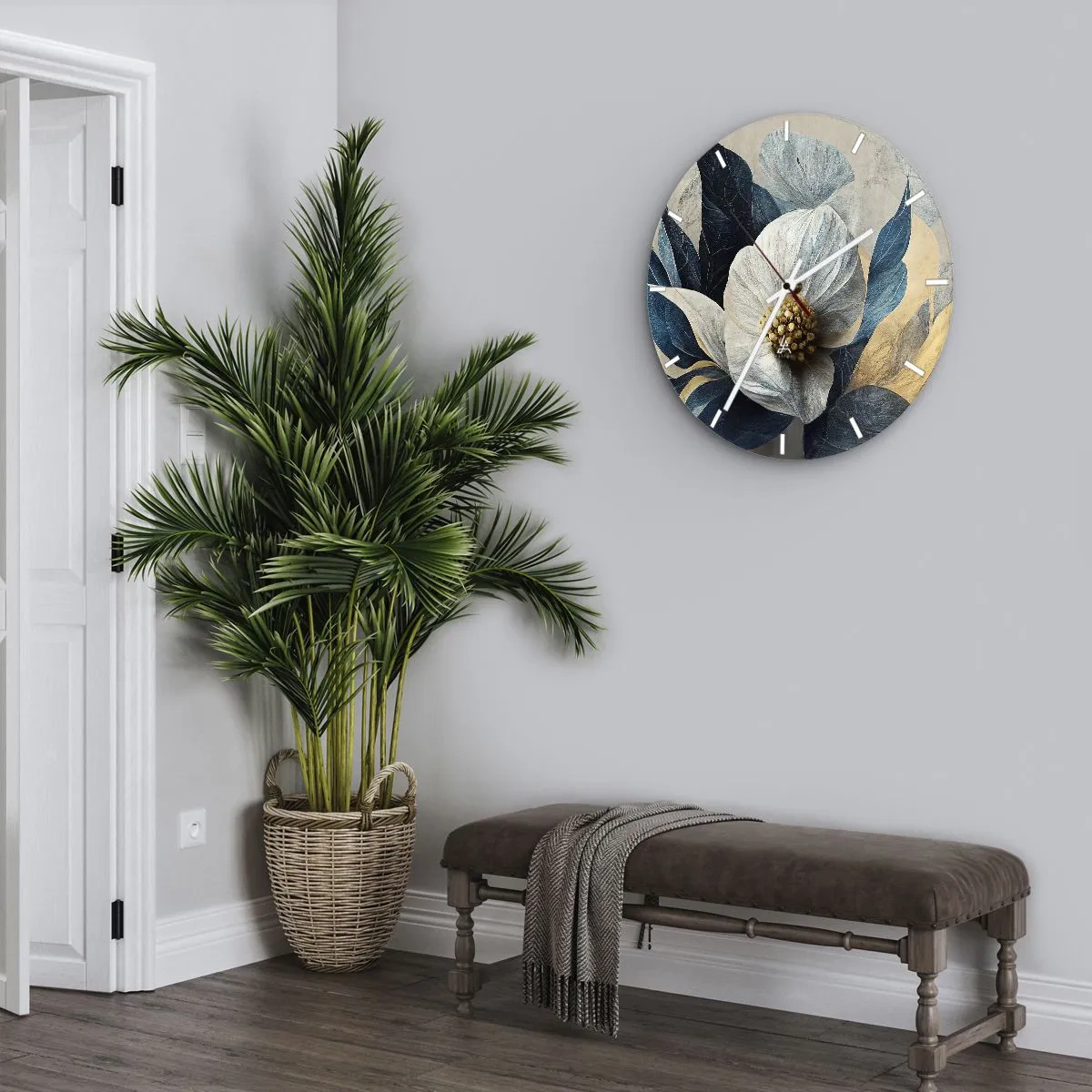 Nástenné hodiny - Má zlaté srdce - 30x30 cm