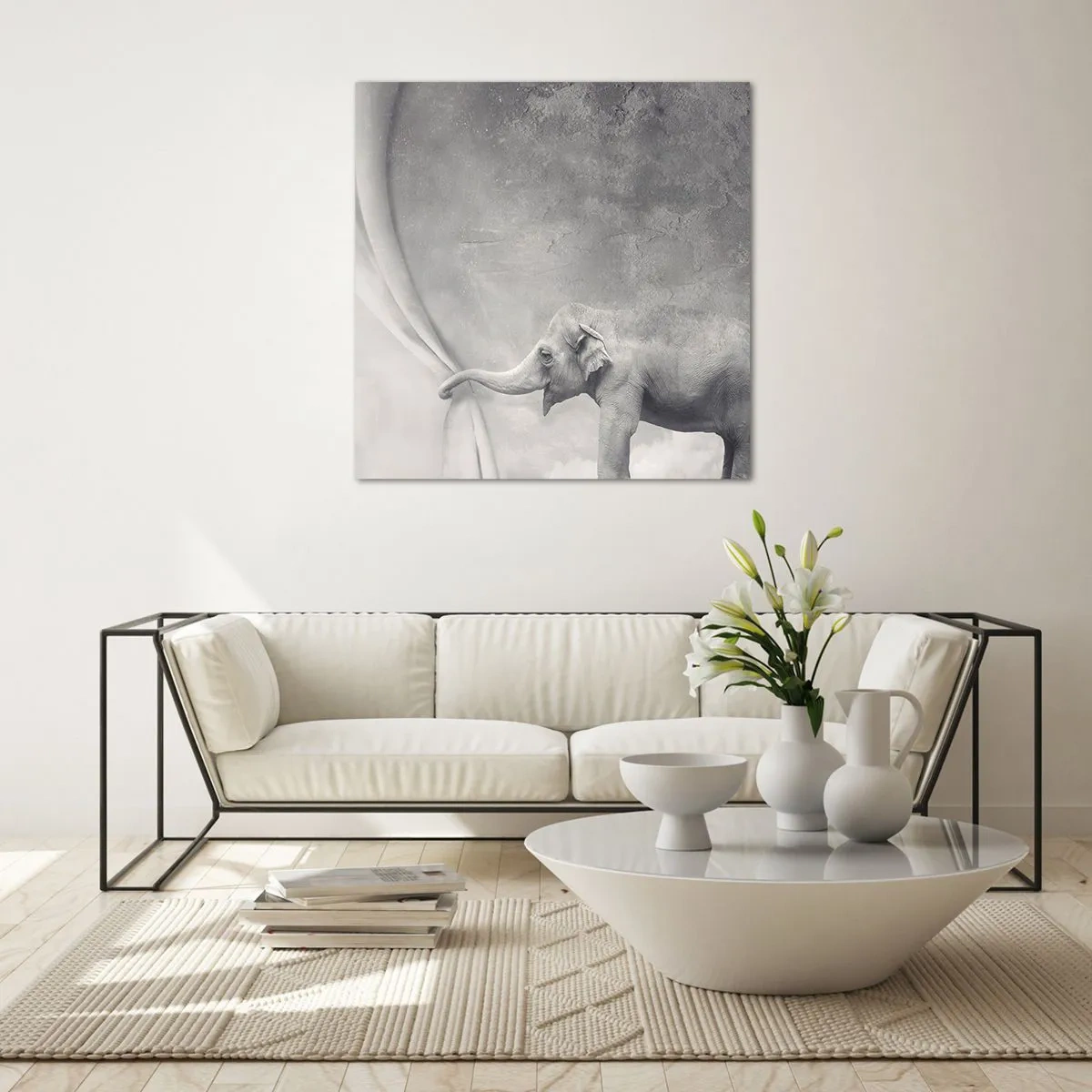 Obraz na skle - Odhaliť tajomstvo - 70x70 cm