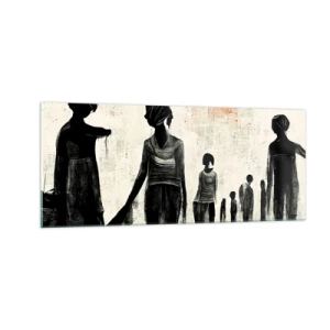 Obraz na skle - Proti samote - 100x40 cm