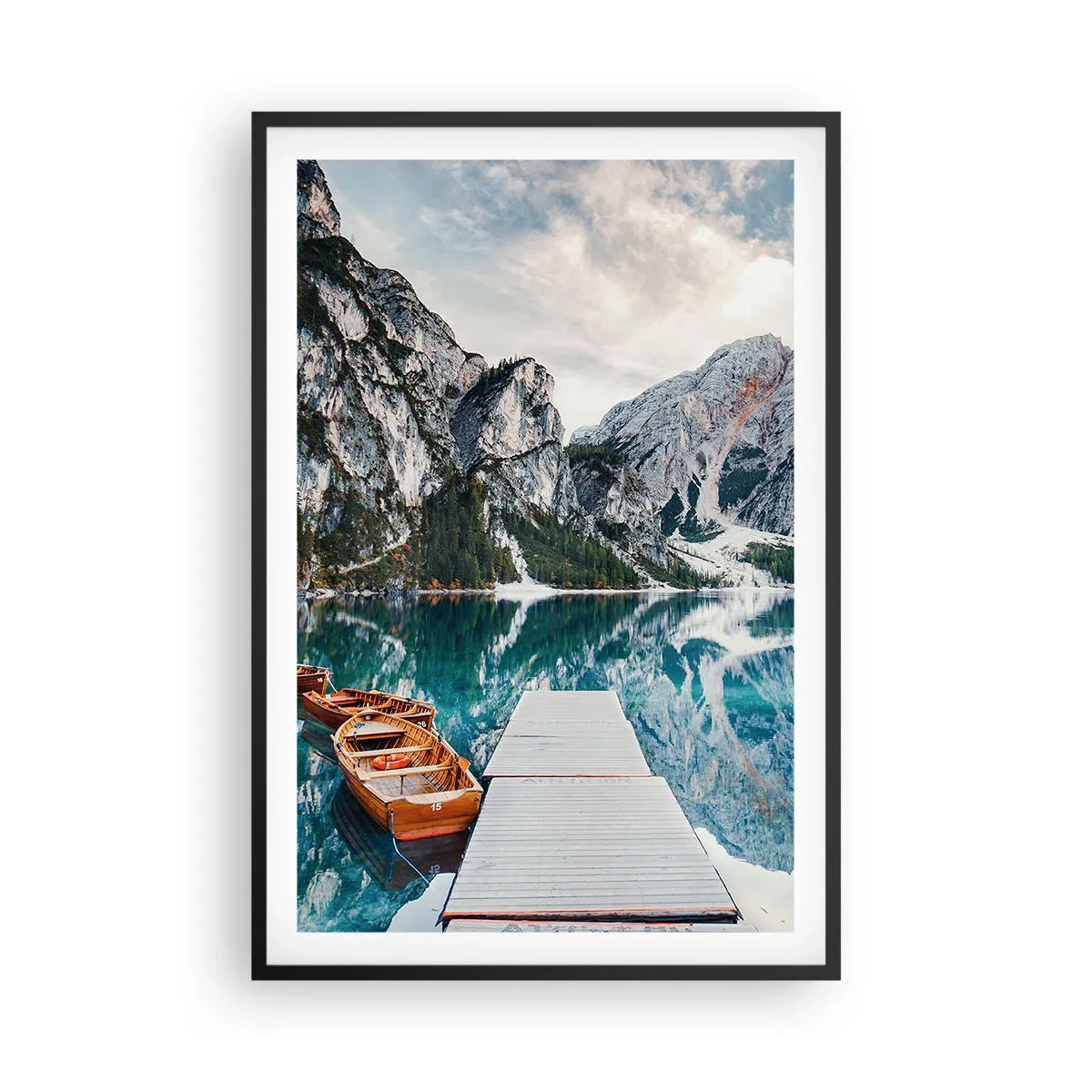 Plagát v čiernom ráme - Ukážeme vám krásu - 61x91 cm